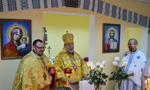 В Кривому Розі освятили новозбудовану каплицю.(ФОТО)